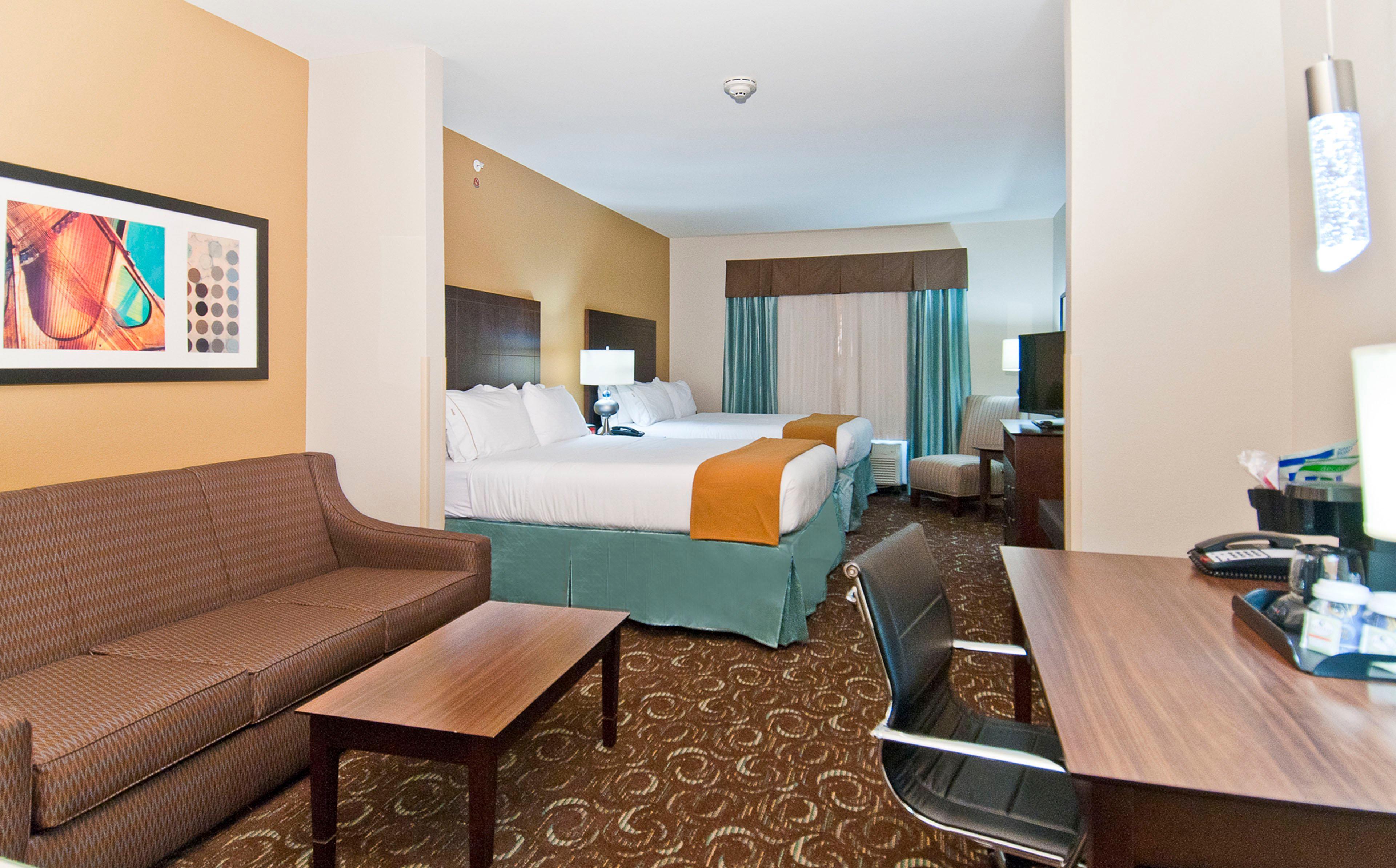 Holiday Inn Express & Suites San Antonio Frost Bank Center By Ihg Esterno foto